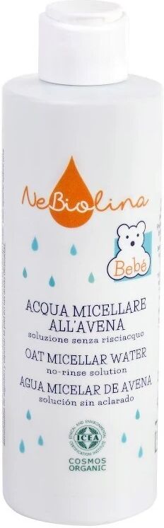 nebiolina Struccanti Acqua Micellare all'Avena