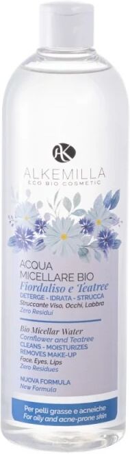 Alkemilla Struccanti Acqua di Fiordaliso e Tea Tree Micellare