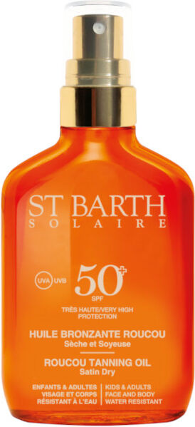 Ligne St Barth Huile Bronzante Roucou SPF 50+ 100 ML