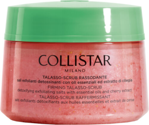 Collistar talasso scrub rassodante sali esfolianti detossinanti con oli essenziali ed estratto di ciliegia 700 gr