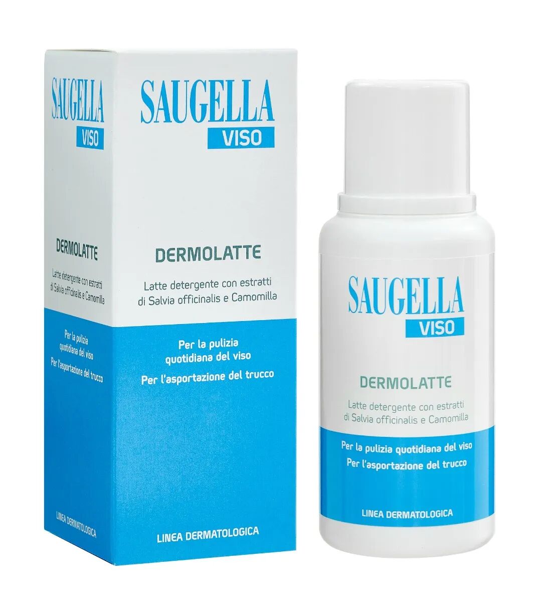 Saugella Viso Dermolatte Latte Detergente 200 ml