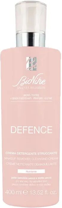 Bionike Defence Crema Detergente Struccante Pelle Sensibile e Secca 400 ml