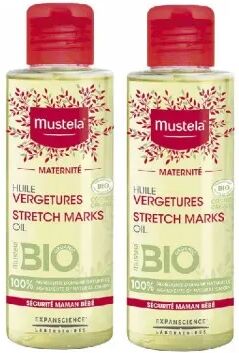 Mustela Maternité Olio Smagliature Bio PROMO BIPACCO 105 ml + 105 ml