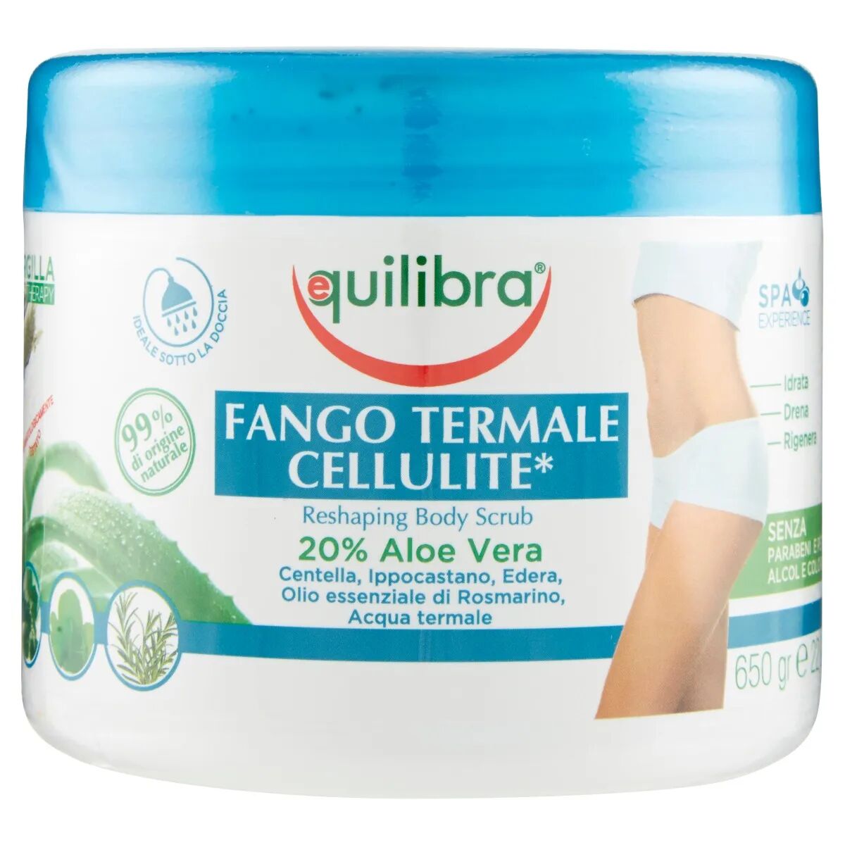 Equilibra Fango Termale Cellulite 650 g