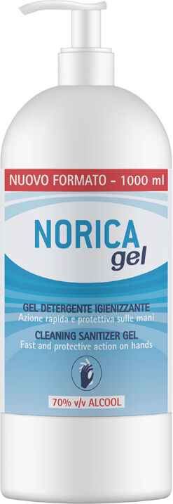 POLIFARMA BENESSERE Srl Norica gel detergente igienizzante 70% alcool 1000 ml