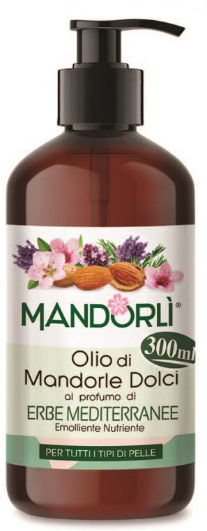 codefar Mandorli erbe mediterranee olio corpo 300 ml