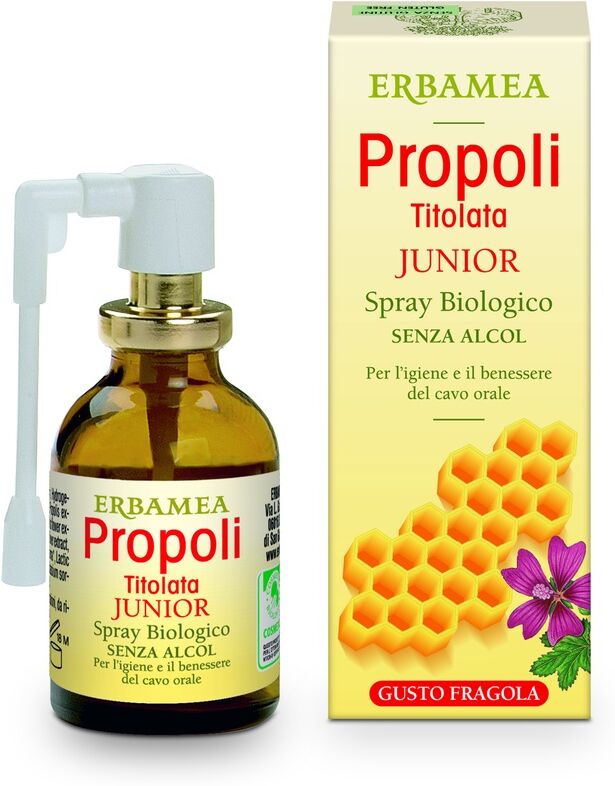 ERBAMEA Propoli titolata spray junior biologico 20 ml