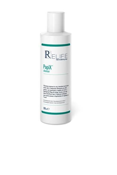 papix cleanser detergente per pelli grasse con imperfezioni e acne 200 ml