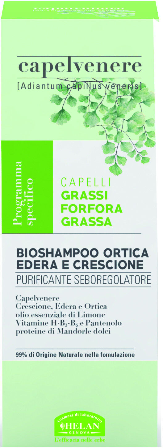 HELAN Capelvenere bioshampoo ortica edera e crescione 200 ml