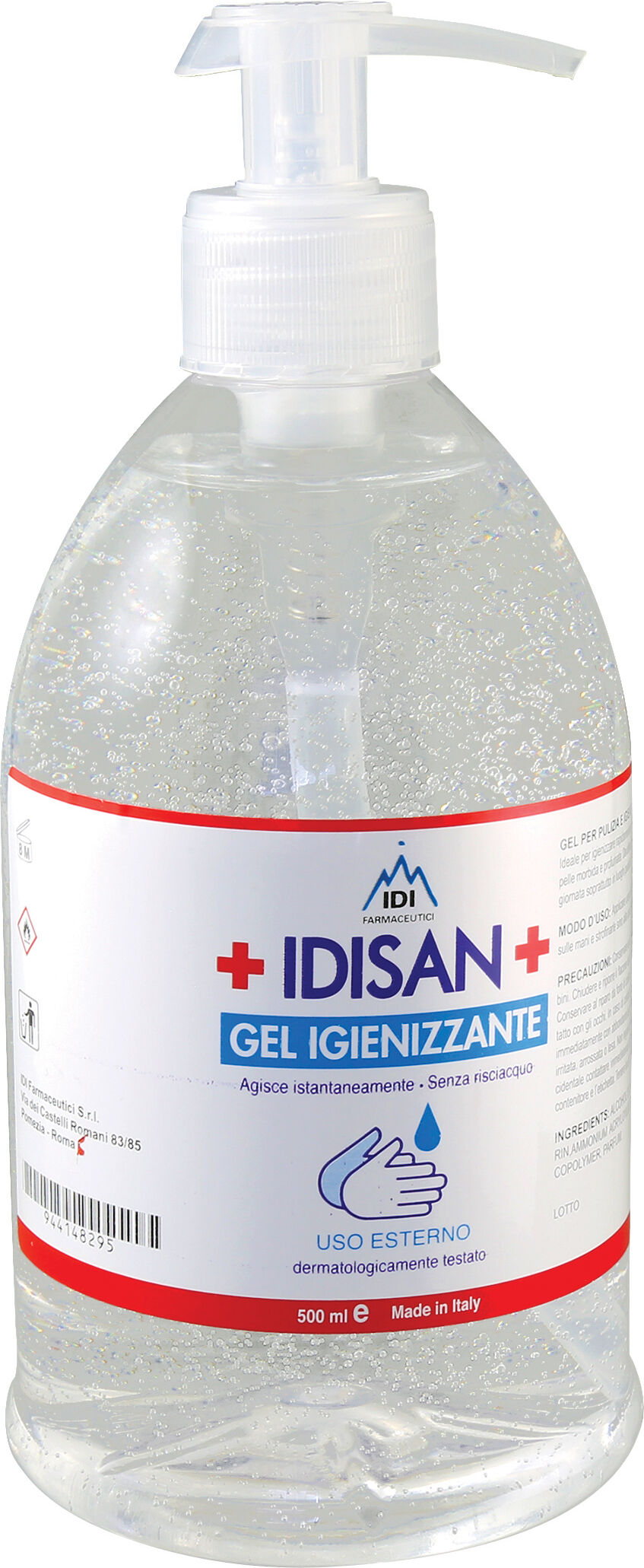 Idi san gel igienizzante mani 500 ml