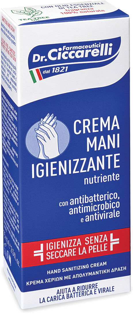 CICCARELLI crema mani igienizzante 75 ml