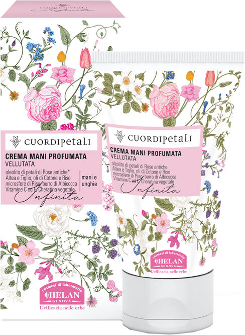 HELAN Cuor di petali infinita crema mani profumata vellutata 50 ml