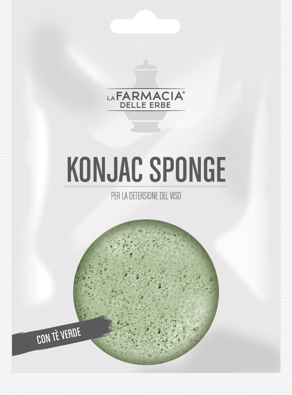 FARM. DELLE ERBE (DIV.COSWELL) Fde konjac sponge te' verde 1 pezzo