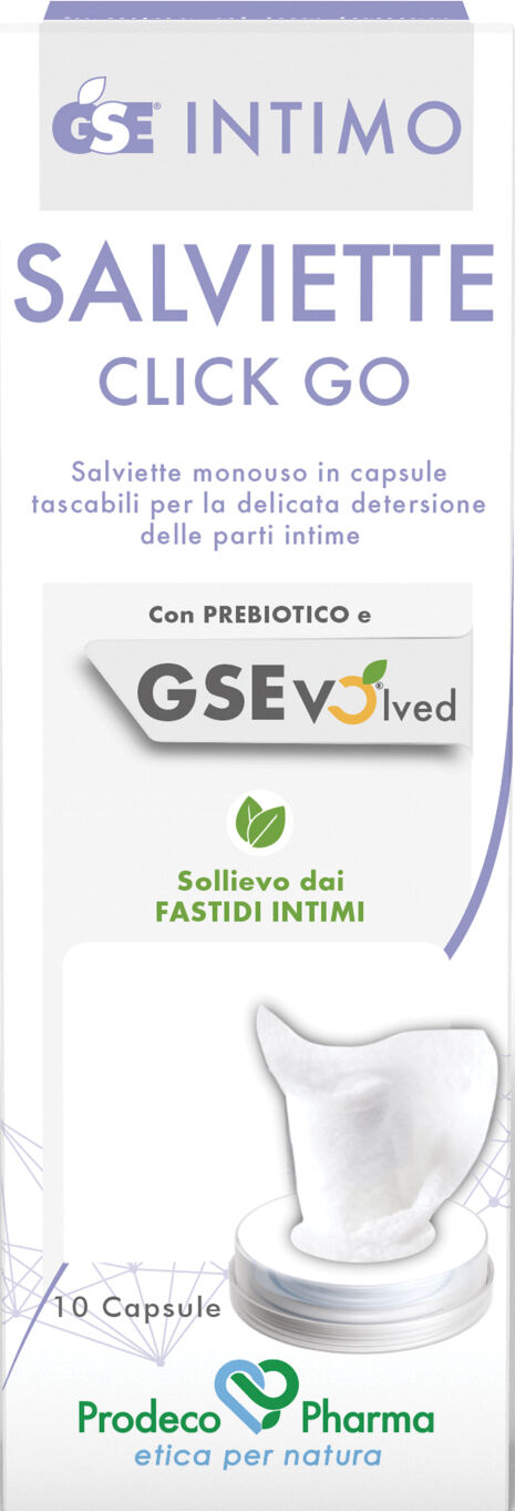 GSE intimo salviette click go 10 pezzi