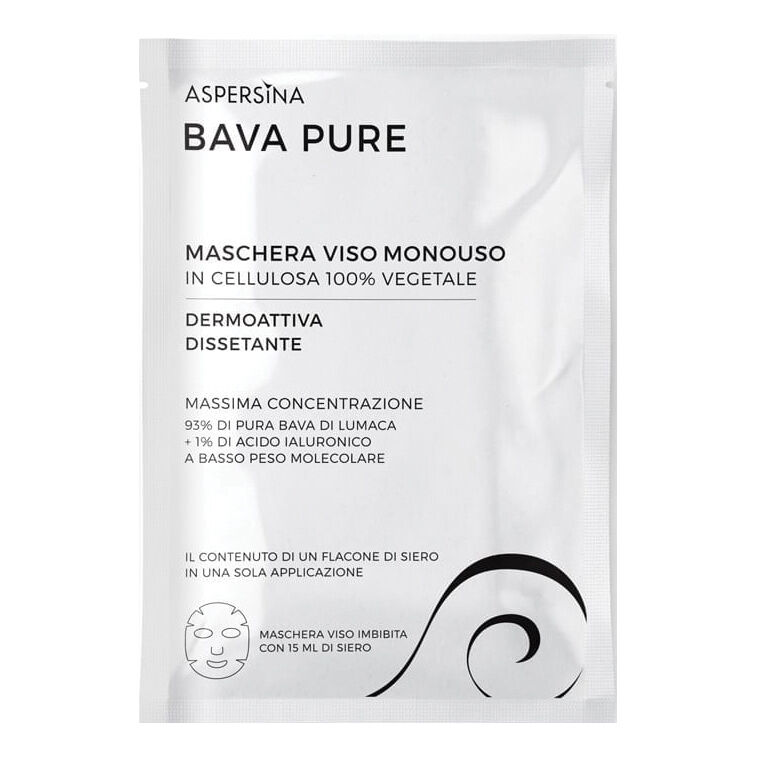 pharmalife research Aspersina bava pure maschera monouso 15 ml