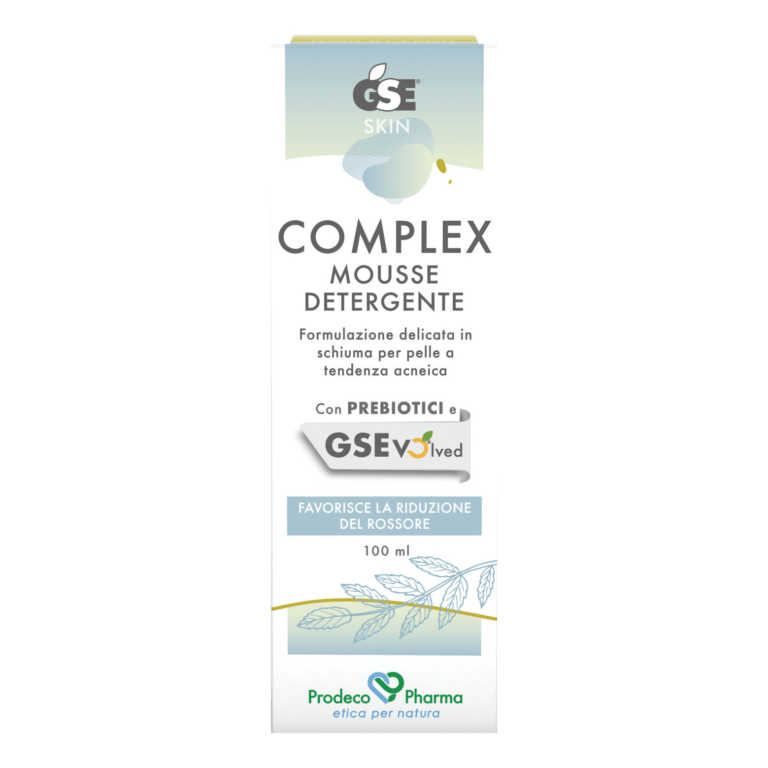 GSE skin complex mousse detergente pelle a tendenza acneica 100 ml
