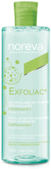 exfoliac acqua micellare detergente struccante esfoliante 400 ml