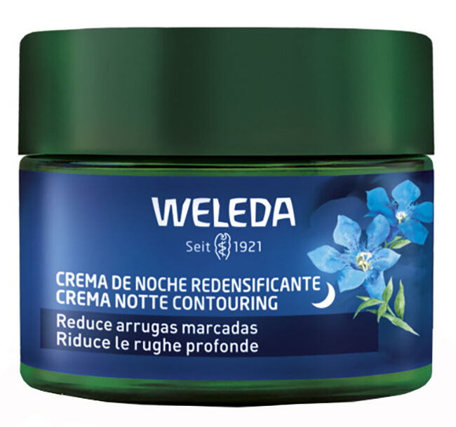 Weleda Crema notte contouring genziana blu & stella alpina 40 ml