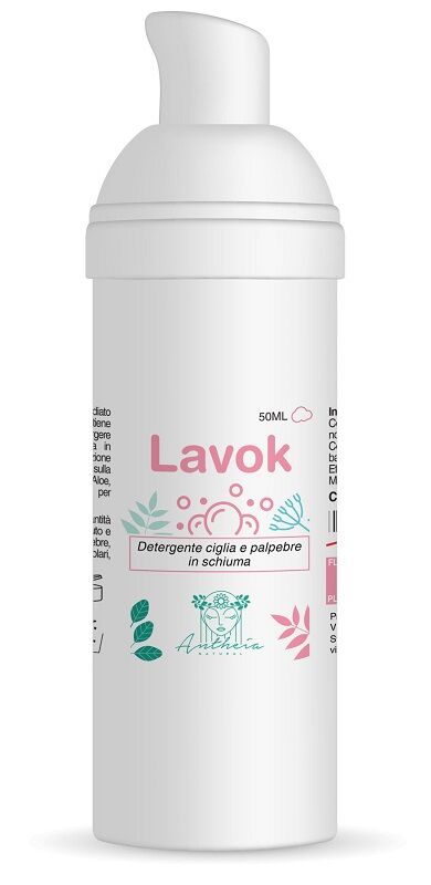 ANTHEIA Srl Lavok detergente ciglia & palpebre in schiuma 50 g