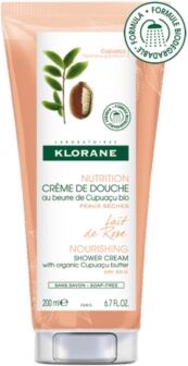 Klorane Linea Detersione Corpo Doccia Crema Latte di Rosa Tubo 200 ml