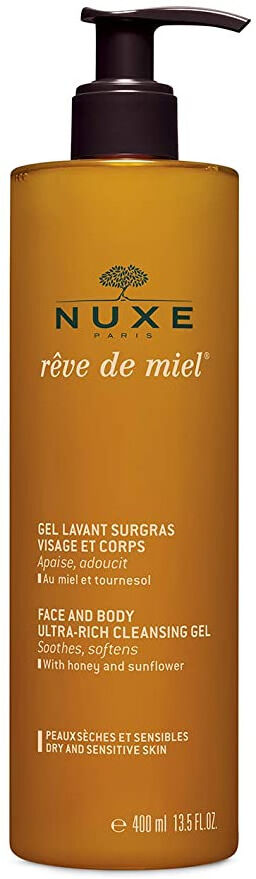 NUXE Rêve De Miel - Gel Detergente Surgrassante Viso E Corpo 400ml