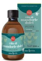 Erbavita Olio di Mandorle Dolci Speziato Flacone da 200 ml