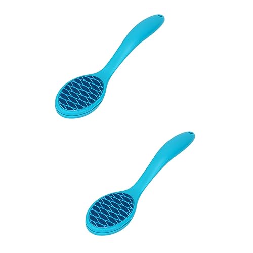 Ipetboom 2 Stuks hulpmiddel voor huidverzorging reis scheerapparaat pedicurehulpmiddelen voor voeten scheerapparaat voor het gezicht voetschraapplaat hulpmiddel voor voetverzorging Glas