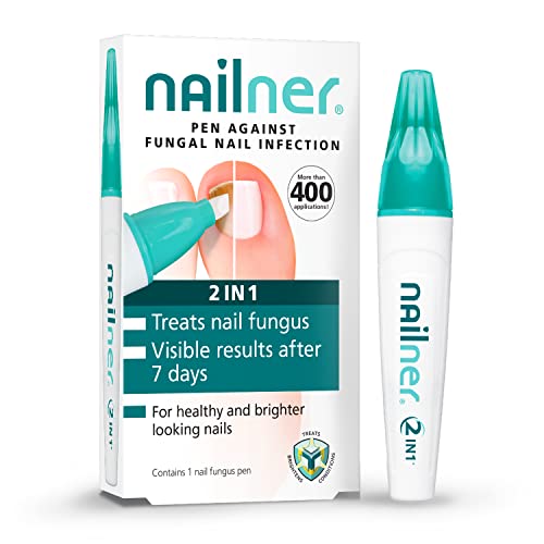 Nailner Pen tegen schimmelnagelinfectie, 2-in-1 effectieve behandeling tegen nagelschimmel, klinisch getest en snelle resultaten 4 ml