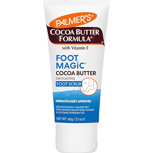 Palmer's Foot Magic Scrub met cacaoboter voor uniseks scrub van 2,1 oz