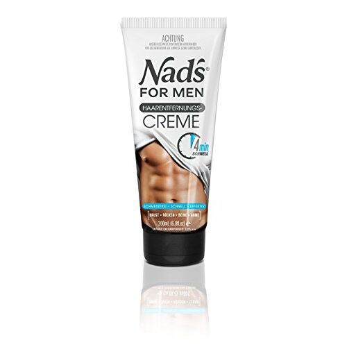 Nad's For Men Ontharingscrème voor mannen, eenvoudige ontharing voor mannen, 200 ml