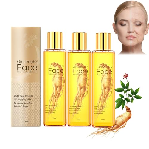 FLYIFE Ginseng Anti Rimpel Serum, Ginseng Polypeptide Anti-Aging Essentie Olie, maakt mensen weer jong Anti Aging Serum, één Ginseng per fles for het aanspannen van de slappe huid Verminder fijne lijntjes /4