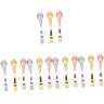 POPETPOP 15 Pcs Oogcrème Stick Eye Roller Eye Massager Bar Oogcrème Toverstaf Oogcrème Applicator Eye Massager Stick Oogcrème Roller Oogcrème Massager Metal Tool Major