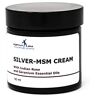 argentum plus Zilver-MSM-Crème met Indische roos en Geranium essentiële oliën 60 ml