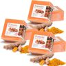 GXJIXf Waterfalls Turmeric Brightening Soap, Solar Holistics Turmeric Bar Soap, Brightening Turmeric Soap, Turmeric Soap for Skin Lightening (3PCS)