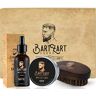 BartZart Shabo beard care set made of high quality beard oil with musk scent I natural beard wax & beard brush with wild boar bristles   Beard Care Set I Beard Set