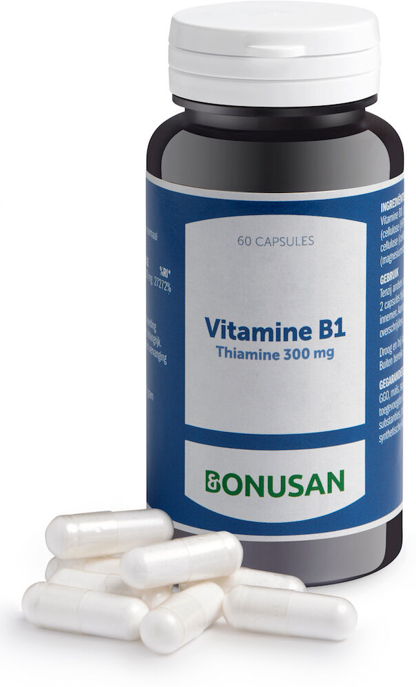 Bonusan Vitamine B1 Thiamine 300mg Capsules