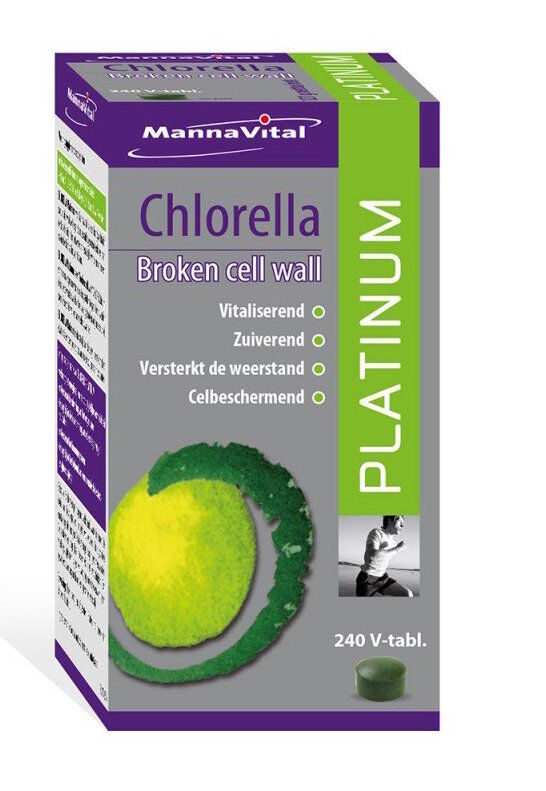 MannaVital Chlorella Platinum Tabletten
