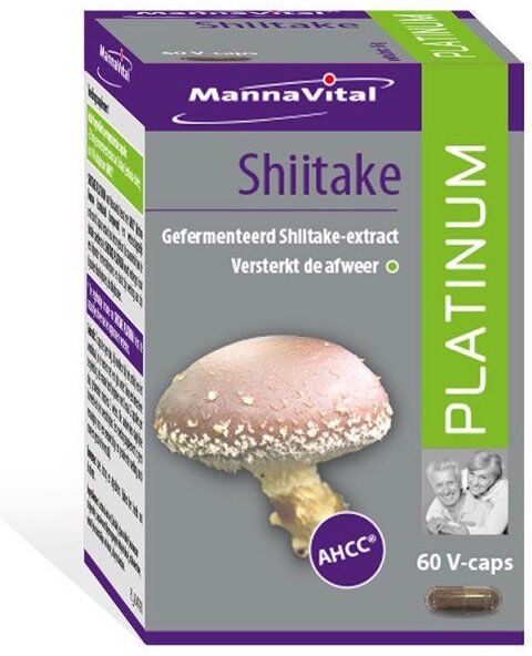 MannaVital Shiitake Platinum Capsules