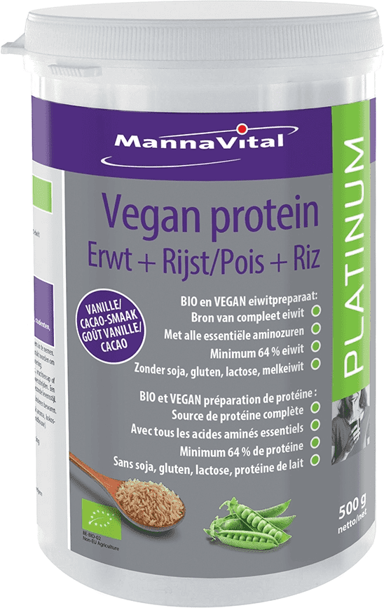 MannaVital Vegan Protein Platinum