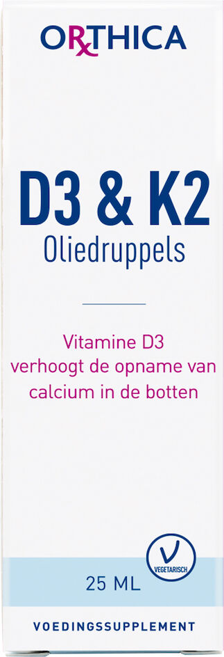 Orthica D3 & K2 Oliedruppels