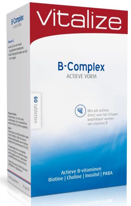 Vitalize B-Complex Actieve Vorm Tabletten