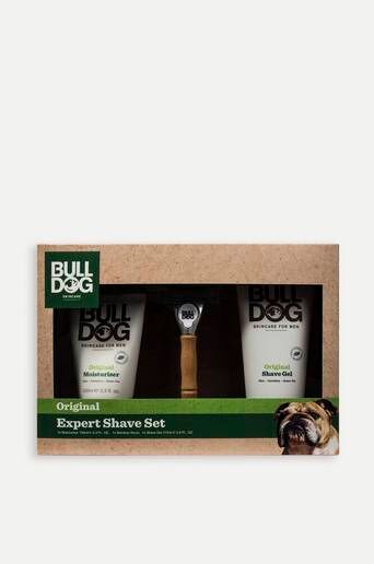 Bulldog Skjeggpleie Bulldog Original Expert Shave Set Hvit  Male Hvit