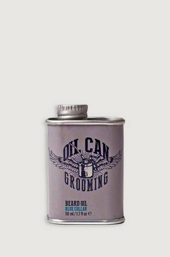 Oil Can Grooming Blue Collar Beard Oil 50 Ml  Male