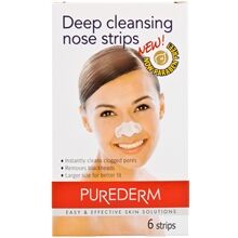 Purederm Nose Pore Strips Deep Cleansing 6 stk/pakke