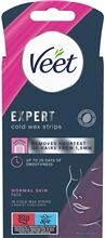 Veet Wax Strips For Face 20 stk