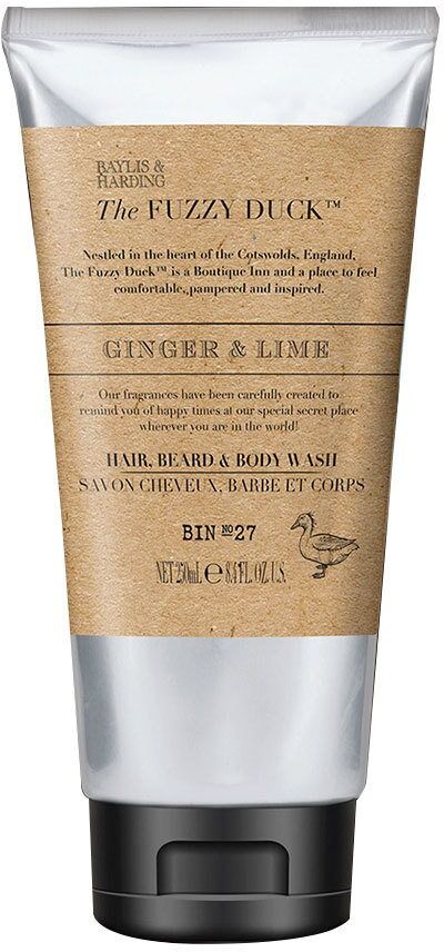 Baylis & Harding Men's The Fuzzy Duck Ginger & Lime Hair & Body Wash 250ml