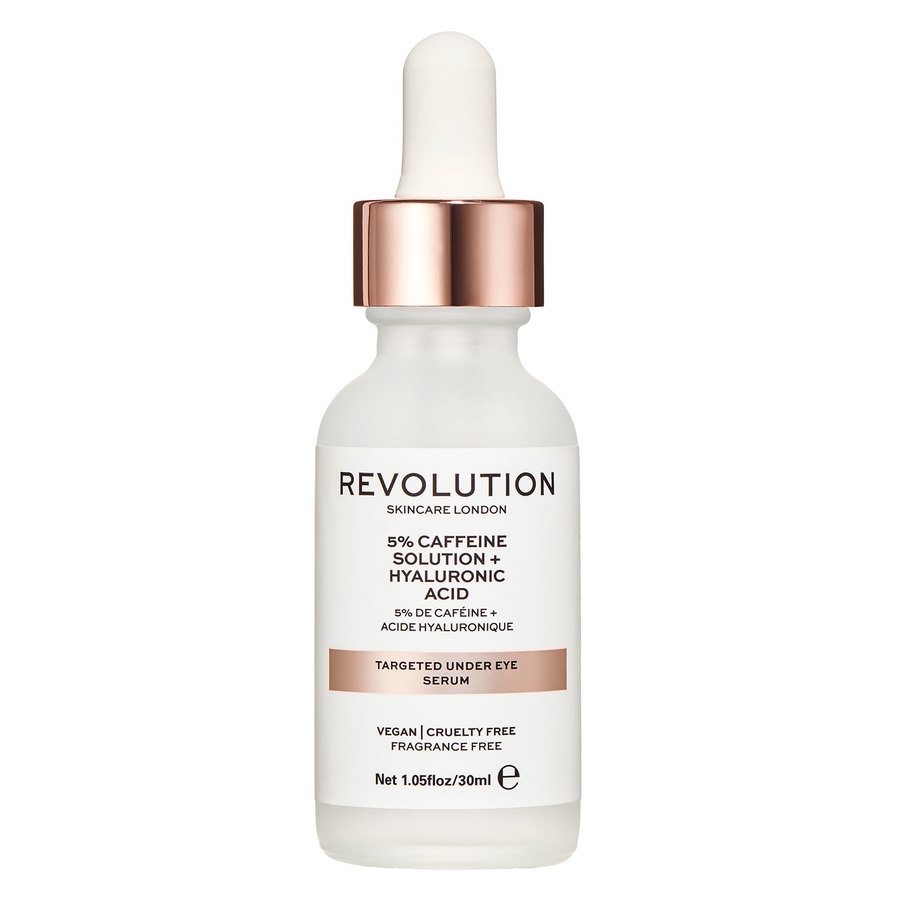 Revolution Skincare Targeted Under Eye Serum 5 % Caffeine Solution + Hyaluronic Acid 30ml