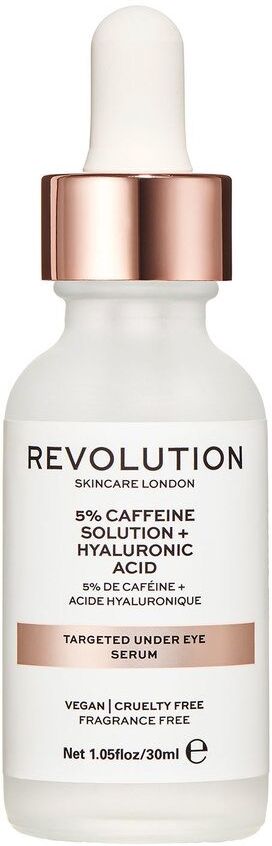 Revolution Skincare Targeted Under Eye Serum 5 % Caffeine Solution + Hyaluronic Acid 30ml