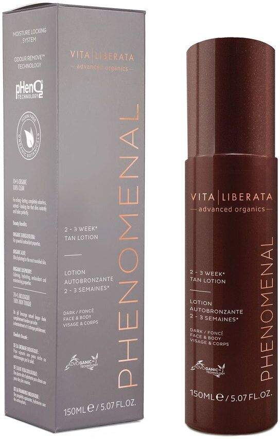 Vita Liberata pHenomenal 2 3 Week Tan Lotion Face & Body Dark 150ml