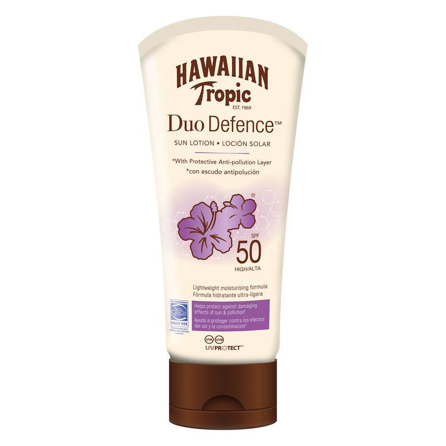 Hawaiian Tropic DuoDefence Sun Lotion SPF50 180ml